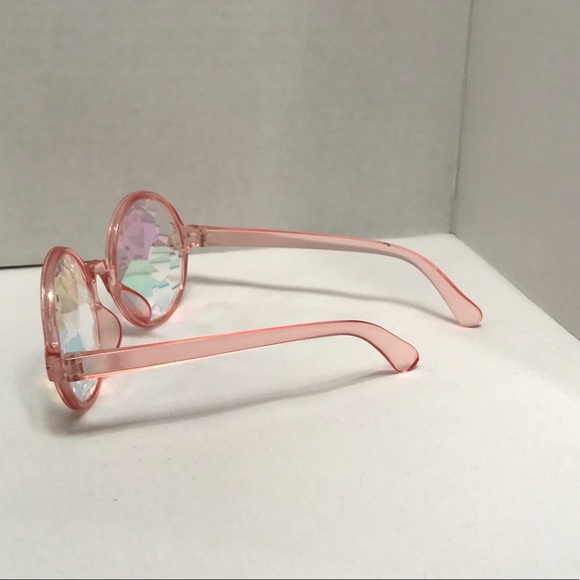 New Kaleidoscope Sunglasses Retro Round - Picture 3 of 4